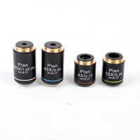 Objectif pour Microscope biologique de haute qualité, 4x10x40x 100X