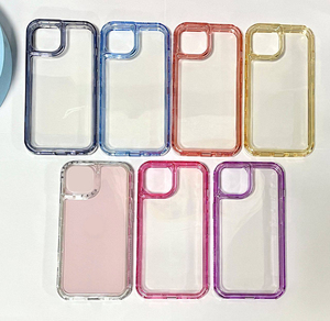 <span class=keywords><strong>3</strong></span> Trong <span class=keywords><strong>1</strong></span> Fundas Para Celulares Hot Bán Nam Mỹ TPU PC Pha Lê Rõ Ràng Bìa Điện Thoại Trường Hợp Đối Với Infinix Thông Minh 10 Hot 60 Pro - Product Image 1