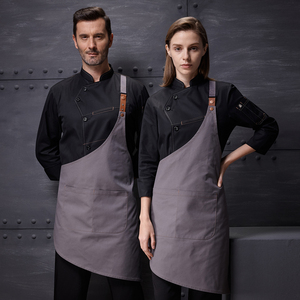 Veste de <span class=keywords><strong>Chef</strong></span> Homme Manches Longues pour <span class=keywords><strong>Cuisine</strong></span> Professionnelle, Boulangerie, Restaurant et Bar - Tenue de <span class=keywords><strong>Chef</strong></span> Occidentale - Product Image 3