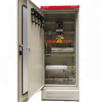 Armoire de distribution industrielle personnalisée à basse tension avec interrupteur principal, coffret de commande ATS, boîtier de commande d'alimentation, panneau électrique