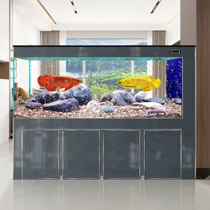 ตู้ปลาอะคริลิคแบบมีตู้เก็บของในตัว รุ่นใหม่ปี 2026 กระจกใสพิเศษ พร้อมระบบกรองด้านล่าง สำหรับเลี้ยง<span class=keywords><strong>ปลา</strong></span>เรดดราก้อนและปลาทอง เหมาะสำหรับห้องนั่งเล่น - Product Image 4