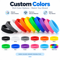 Bracelets en silicone personnalisés avec logo pour événements sportifs et cadeaux promotionnels, bracelets en caoutchouc en gros pour collectes de fonds