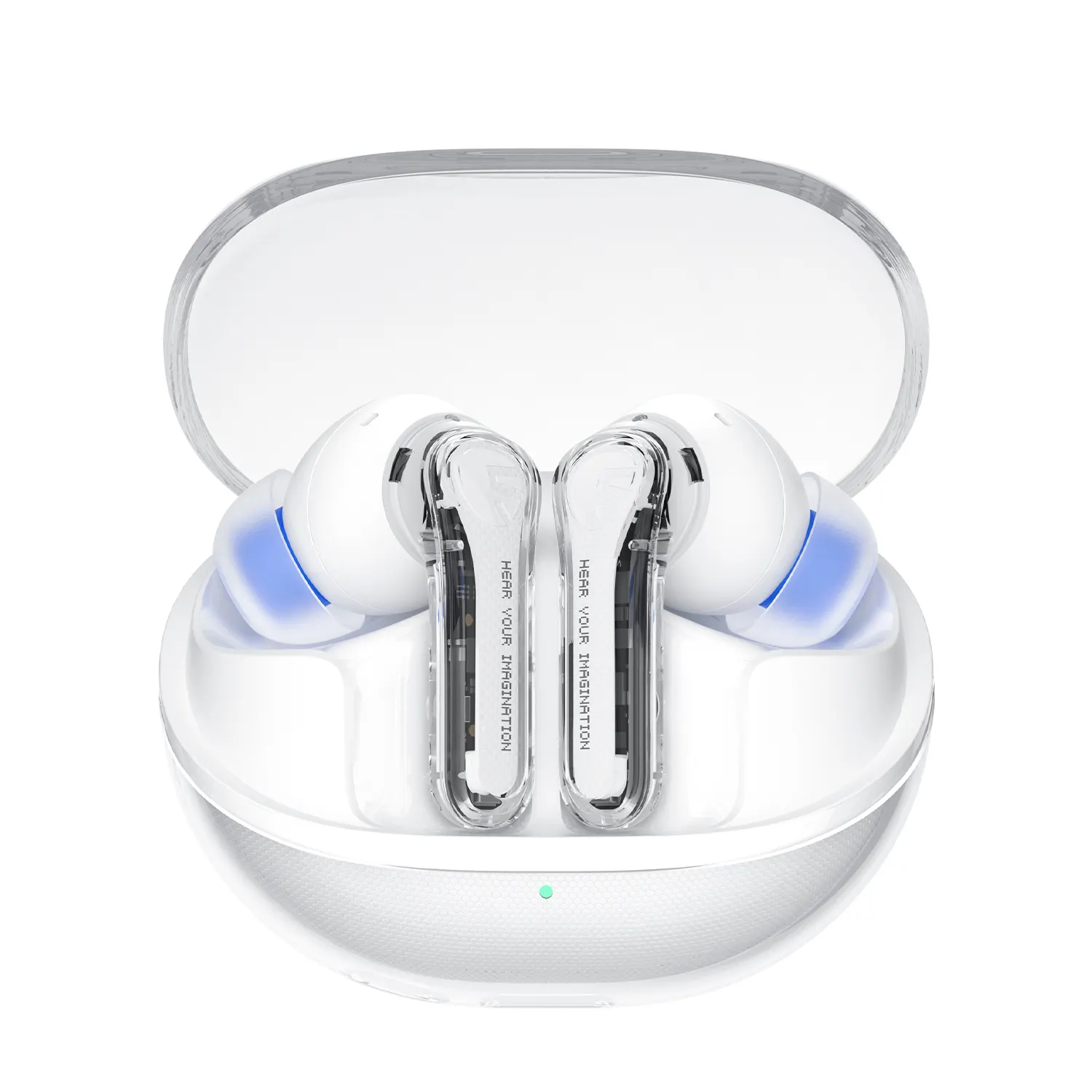 I prodotti di elettronica più venduti SoundPEATS auricolari aziendali trasparenti TWS BT5.3 auricolari con auricolari a doppio microfono ENC In-ear