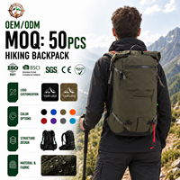 Sac à dos de randonnée et de voyage 25L en gros, imperméable, pour le camping, les sports de plein air et le trekking, pour homme et femme