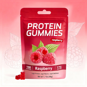 Gomitas de Proteína de Suero de Leche OLLI Marca Privada, Halal, Orgánicas, Naturales, Impulso de Energía Deportiva, Suplementos Pre-Entrenamiento, Proteína Vegana - Product Image 4