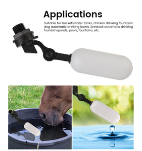 Tự Động Gia Súc Uống Bát Bộ Phận Bò Bê Bát Nước Bóng Float Van Cừu Con Chó Dê Nhựa Nước Float Van - Product Image 6