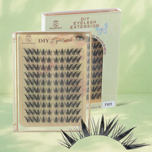 <span class=keywords><strong>2025</strong></span> Mới 8-16Mm 10 Hàng DIY Lash Cụm Pre Cắt Phân Đoạn Lông Mi Mở Rộng Nhãn Hiệu Riêng Số Lượng Lớn Lông Mi Cụm Kit Bán Buôn - Product Image 3