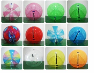 Boule gonflable transparente de rouleau de l'eau de PVC de haute qualité pour des locations scéniques de zone de plage et des parties de sports nautiques - Product Image 6