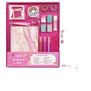 Bview nghệ thuật thiết kế mới dễ thương DIY Tạp Chí máy tính xách tay Kit sáng tạo tự biểu hiện Cá Nhân Sổ lưu niệm Nhật Ký Nguồn cung cấp Bộ dụng cụ - Product Image 1