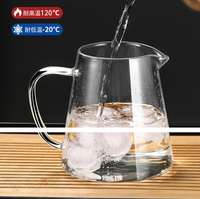 Théière en Verre Compatible Plaque de Cuisson avec Infuseur Amovible pour Thés en Fleurs et en Vrac