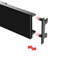 P1 P2 P3 SMD P1.25 Prijskaartjes Reclame Slimme Schap Led Paal Display Scherm voor Supermarkt