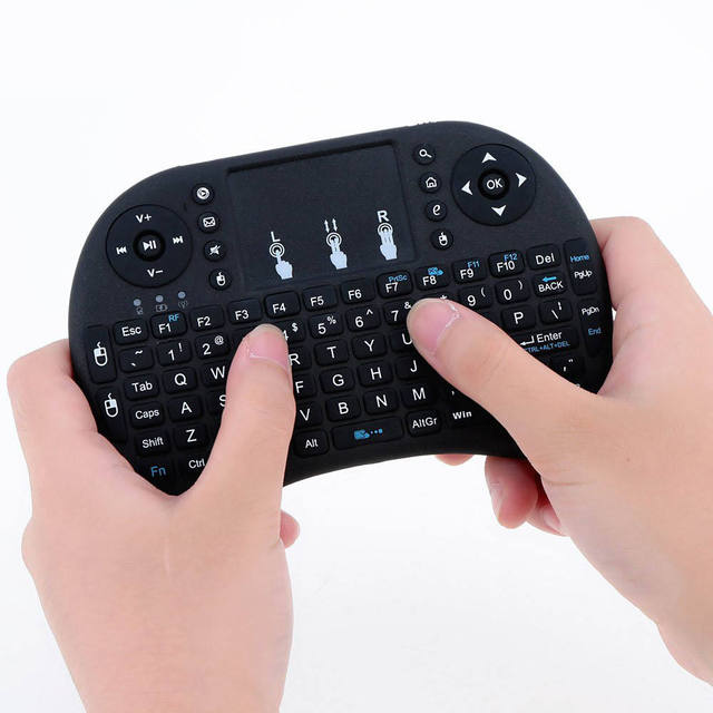 Hot Selling I8 Air Mouse with 2.4GHz Backlit Keyboard Touchpad Designed for Smart TV and Android TV Box Features Learning Code
