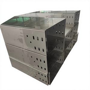 Canaux de câblage ventilés perforés en acier galvanisé à chaud pour la construction industrielle - Product Image 1