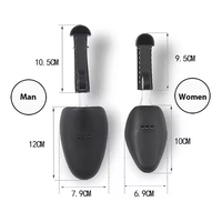 Arbres à chaussures réglables en plastique pour femmes et hommes Porte-bottes Shaper Support Shoe Stretcher Expander shoe last