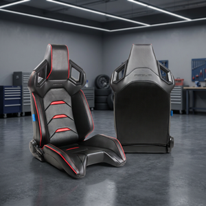 Silla de Juego de Piel Sintética Raptor de Lujo, Espuma de Alta Densidad, Reclinable, para Esports y Computadora, con Soporte para la Cabeza - Product Image 1