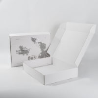 Boîtes d'expédition en carton ondulé personnalisées avec logo pour petites entreprises, roses, pour vêtements et parfums, en papier kraft, vente en gros