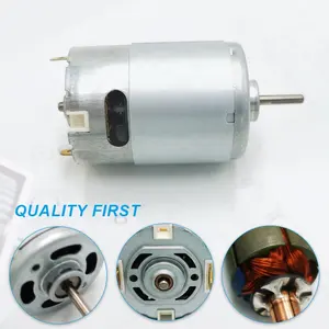 Kinmore 12 v elektrikli dc motor için tenis topu makinesi