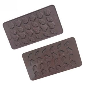 <span class=keywords><strong>Moule</strong></span> en silicone 3D en forme de feuille (24 feuilles) pour gâteaux, chocolats, cupcakes, glaçons, savons, beurres – <span class=keywords><strong>Petit</strong></span> <span class=keywords><strong>moule</strong></span> pour fêtes, gâteaux et biscuits – Vente en gros - Product Image 6