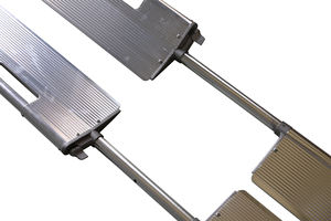 의료 응급 장비 환자 의료 야외 구조 두 개의 보드 하이 퀄리티 알루미늄 합금 국자 들것 - Product Image 6