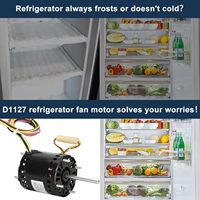 D1127 Refrigeration Fan Motor 115/230V 1550RPM