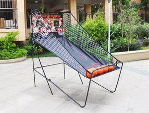 <span class=keywords><strong>Jeu</strong></span> d'arcade <span class=keywords><strong>de</strong></span> <span class=keywords><strong>basket</strong></span>-ball intérieur <span class=keywords><strong>pliable</strong></span> à double tir, système <span class=keywords><strong>de</strong></span> <span class=keywords><strong>basket</strong></span>-ball <span class=keywords><strong>pliable</strong></span> à deux joueurs avec marqueur électronique, TB-1925 - Product Image 4