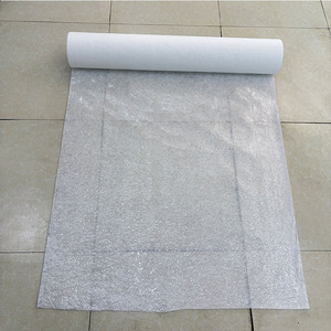 Rouleau de protection en feutre adhésif pour sols, murs et travaux de construction - Product Image 4