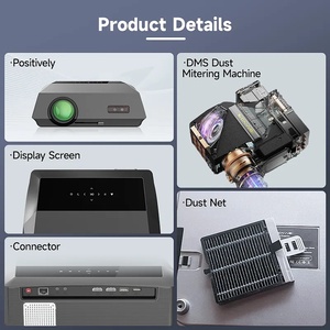 OEM/ODM 2025 1800ANSI Full HD Smart <b>Android</b> <b>Projector</b> High Brightness 4K Auto <b>Android</b> <b>Projectors</b> HD 1080P 4K with 2G RAM - Product Image 6