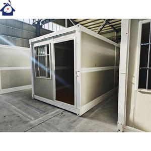 Casa contenedor de tienda fácil de plegar DE FÁBRICA DE China, casa plegable móvil prefabricada portátil de lujo - Product Image 2