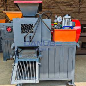 Máquina de Briquetas de Carbón Esféricas y Máquina de Extrusión de Polvo de Carbón para Combustible Industrial y Aplicaciones de Barbacoa - Product Image 3