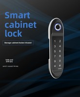 Connectivité WiFi Carte à puce Empreinte digitale Serrure numérique pour bureau à domicile Salle de sauna Aluminium Alliage de zinc Porte en bois Données en nuage