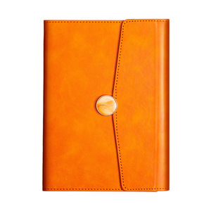Ensemble cadeau de bloc-notes en cuir de qualité supérieure, carnet portable pour affaires, impression de logo personnalisable pour les réunions de bureau - Product Image 4