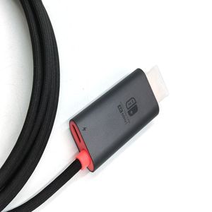 สายเคเบิลไนลอนถักแบบ Type C to HD ชุบนิกเกิล หัวต่อสีทอง ผลิตภัณฑ์ใหม่มาแรง ขายดี สำหรับ Nintendo Switch และคอมพิวเตอร์ - Product Image 4