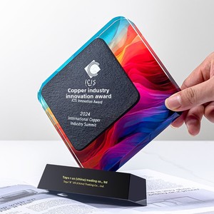 Trofeo <span class=keywords><strong>de</strong></span> Cristal Redondo con Medalla <span class=keywords><strong>de</strong></span> Cristal, Personalizado para Agentes Destacados, Tiendas, Individuos <span class=keywords><strong>y</strong></span> Equipos, Hecho en China - Product Image 5