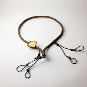 HIBOカスタマイズ可能な牛革製ダックコール用ランヤード、携帯用防水ハンティングゲームコールアクセサリー（ロゴ付き） - Product Image 1