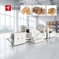 Machine à papier automatique multi-types Tianyue TYFD-350 pour coursiers, haute productivité, écologique, multicolore
