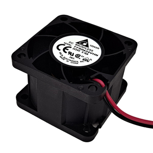 Delta FFB0424VHN 24V DC Cojinete <span class=keywords><strong>de</strong></span> bolas Ventilador <span class=keywords><strong>de</strong></span> refrigeración 40*40*28mm Ventilador <span class=keywords><strong>de</strong></span> escape <span class=keywords><strong>de</strong></span> hoja <span class=keywords><strong>de</strong></span> plástico eléctrico para uso industrial OEM ODM - Product Image 2