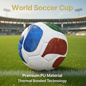 Ballon de football de la Coupe USA-Canada-Mexique 2026 de qualité supérieure, thermocollé, taille officielle 5, conçu pour les matchs de ligue professionnelle - Product Image 1