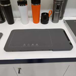 Tapis chauffant alimentaire personnalisé 40*25cm B1 10000mAh Batterie 2 heures Léger Écologique Chauffage rapide Contrôle tactile Électrique 2 niveaux - Product Image 2