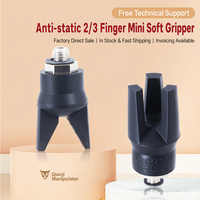 Cilindro Robótico Mini Antiestático, Garra Flexible de Silicona Resistente a Altas Temperaturas, Brazo Robótico de Automatización Industrial