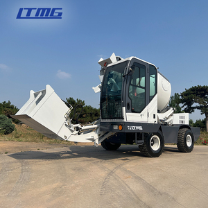 Ltmg chính thức 3.5m3 tự tải di động máy trộn bê tông máy tự động xe tải trộn bê tông với <span class=keywords><strong>off</strong></span> <span class=keywords><strong>road</strong></span> dây lốp xe - Product Image 4