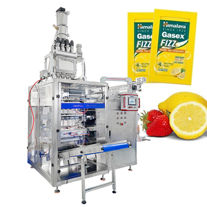 Automatic vffs 4 side sealing powder sachet packing machine multilane herbormineral drink vertical powder packing machine