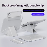 Support vertical adapté à l'ipad Air 11, étui de protection pour tablette Pro 13, boucle magnétique, Mini 6 7 génération, acrylique 10, anti-pliage