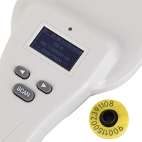 Escáner de Microchip para Mascotas RFID FDX-B de 134.2khz, Lector de Etiquetas Auriculares HDX para Perros, Gatos, Peces, Vacas, Ovejas, Ganado