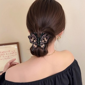Pinza <span class=keywords><strong>de</strong></span> Pelo Estilo Coreano para <span class=keywords><strong>Mujer</strong></span>, Pinza <span class=keywords><strong>de</strong></span> Pelo <span class=keywords><strong>de</strong></span> Lujo con Pedrería, Pinza <span class=keywords><strong>de</strong></span> Cola <span class=keywords><strong>de</strong></span> Caballo para Niñas, Pinza <span class=keywords><strong>de</strong></span> Cristal, Pinza <span class=keywords><strong>de</strong></span> Mariposa - Product Image 5