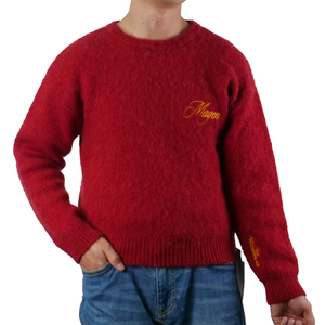 Nuevo suéter de punto Delgado informal para hombres europeos y americanos, suéter de manga larga con cuello redondo - Product Image 2