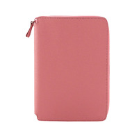 Portefeuille de transport étui pour ordinateur portable porte-documents porte-documents en cuir véritable fermeture éclair sac à main