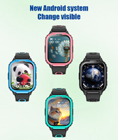 Reloj Inteligente para Niños 4G Android D55 con Alarma, Cuenta Regresiva, Monitorización del Sueño, Ubicación WIFI+LBS+GPS, SOS y Videollamada