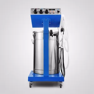 Epoxy/polyester Electrostatic Metal Spray Chrome Powder Paint System Coating Gun Machine