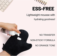 Haute qualité usine Oem noir Kit bronzage Lotion mitaine auto-bronzant mitaine applicateur pour corps bain bronzage Lotion gants