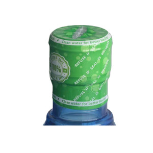 Étiquettes thermorétractables en PVC pour bouteilles d'<span class=keywords><strong>eau</strong></span> de 5 gallons, <span class=keywords><strong>film</strong></span> thermorétractable pour bouchons de bouteilles - Product Image 1